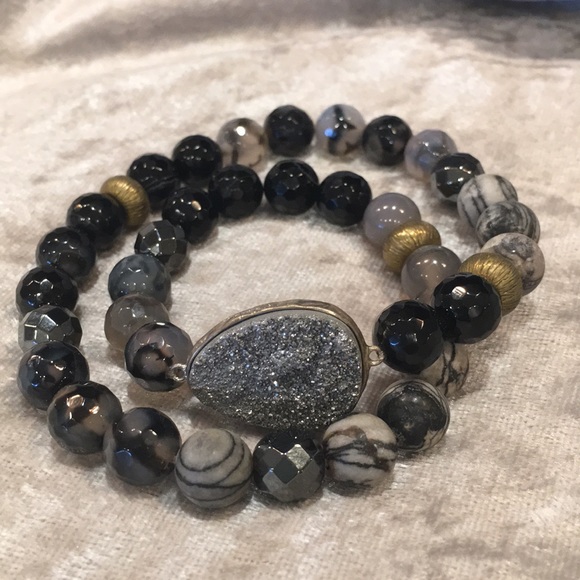 Silpada Jewelry - Silpada Ode to Geode Stretch Bracelet